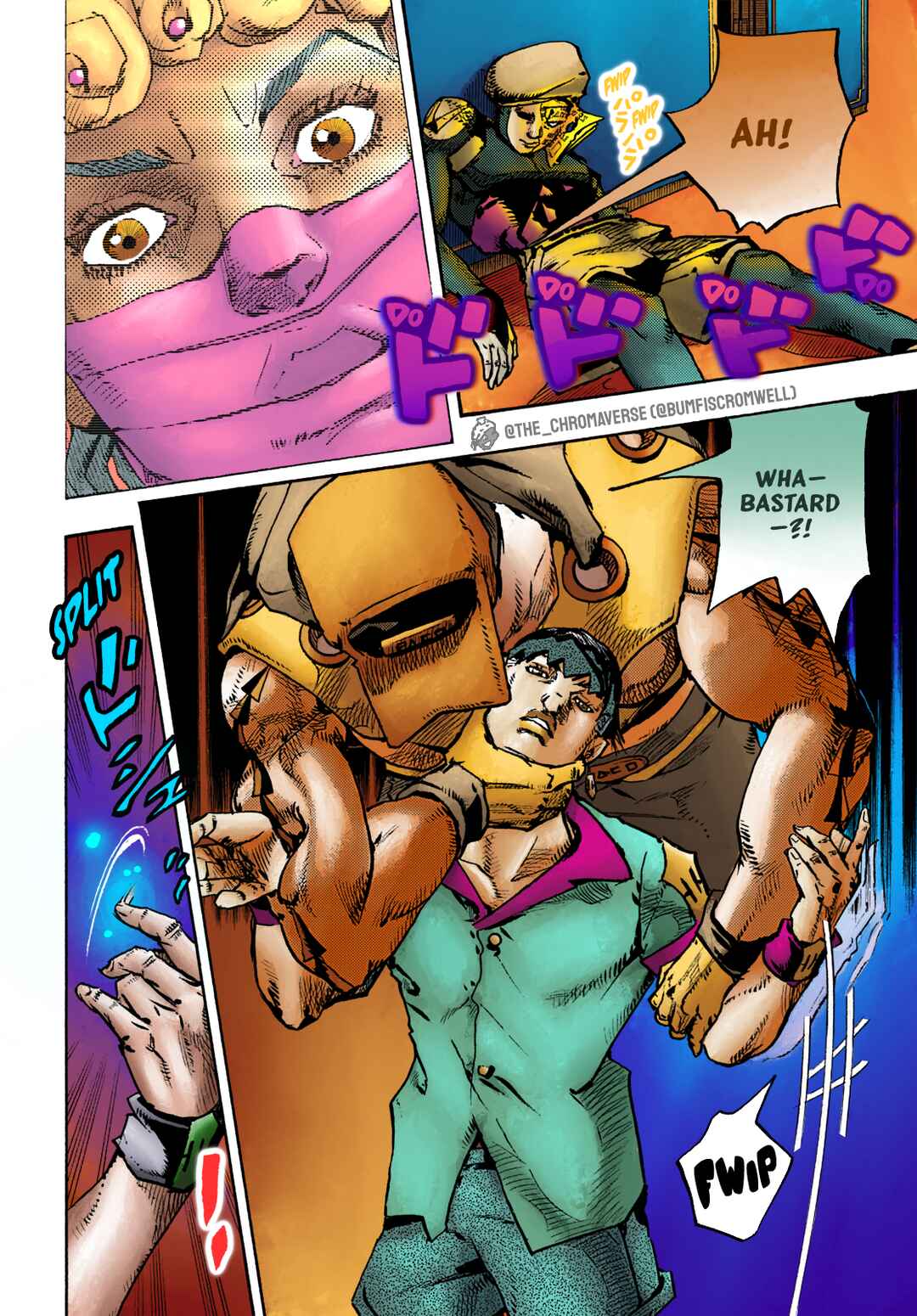 Page 32 Chapter 4 JoJos Bizarre Adventure Part 9 - The JOJOLands (Fan-Colored)