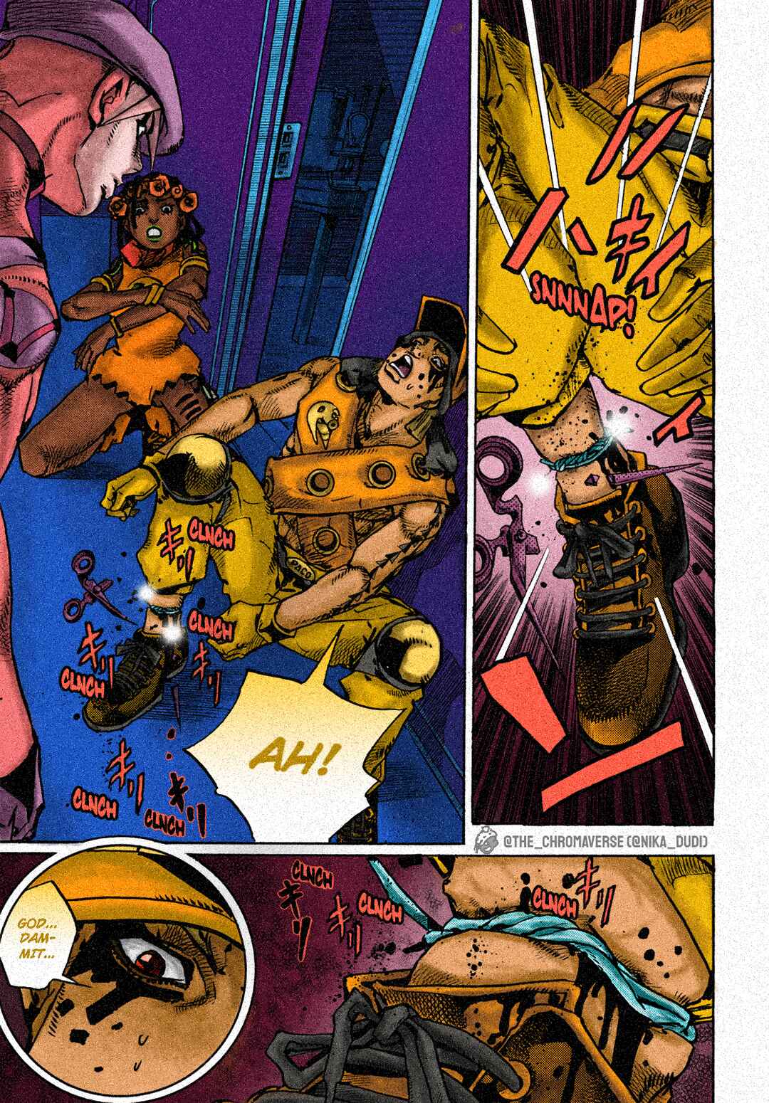 Page 7 Chapter 4 JoJos Bizarre Adventure Part 9 - The JOJOLands (Fan-Colored)