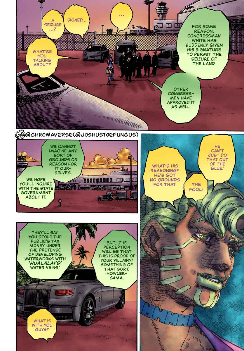 Page 10 Chapter 17 JoJos Bizarre Adventure Part 9 - The JOJOLands (Fan-Colored)