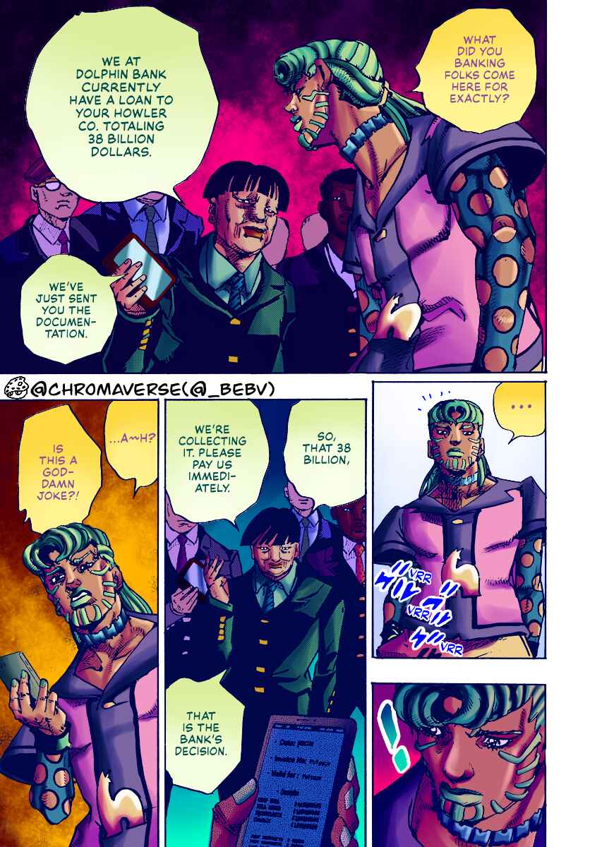 Page 11 Chapter 17 JoJos Bizarre Adventure Part 9 - The JOJOLands (Fan-Colored)