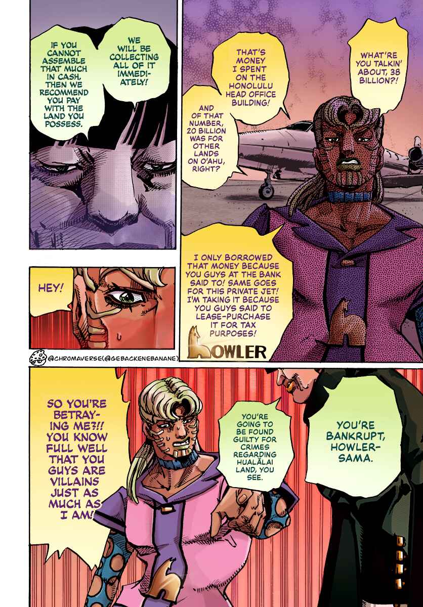 Page 12 Chapter 17 JoJos Bizarre Adventure Part 9 - The JOJOLands (Fan-Colored)