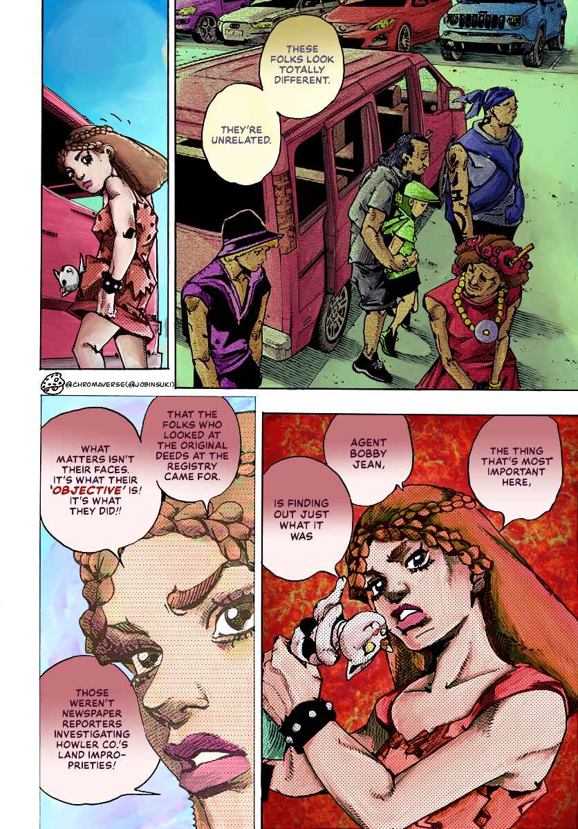 Page 18 Chapter 17 JoJos Bizarre Adventure Part 9 - The JOJOLands (Fan-Colored)
