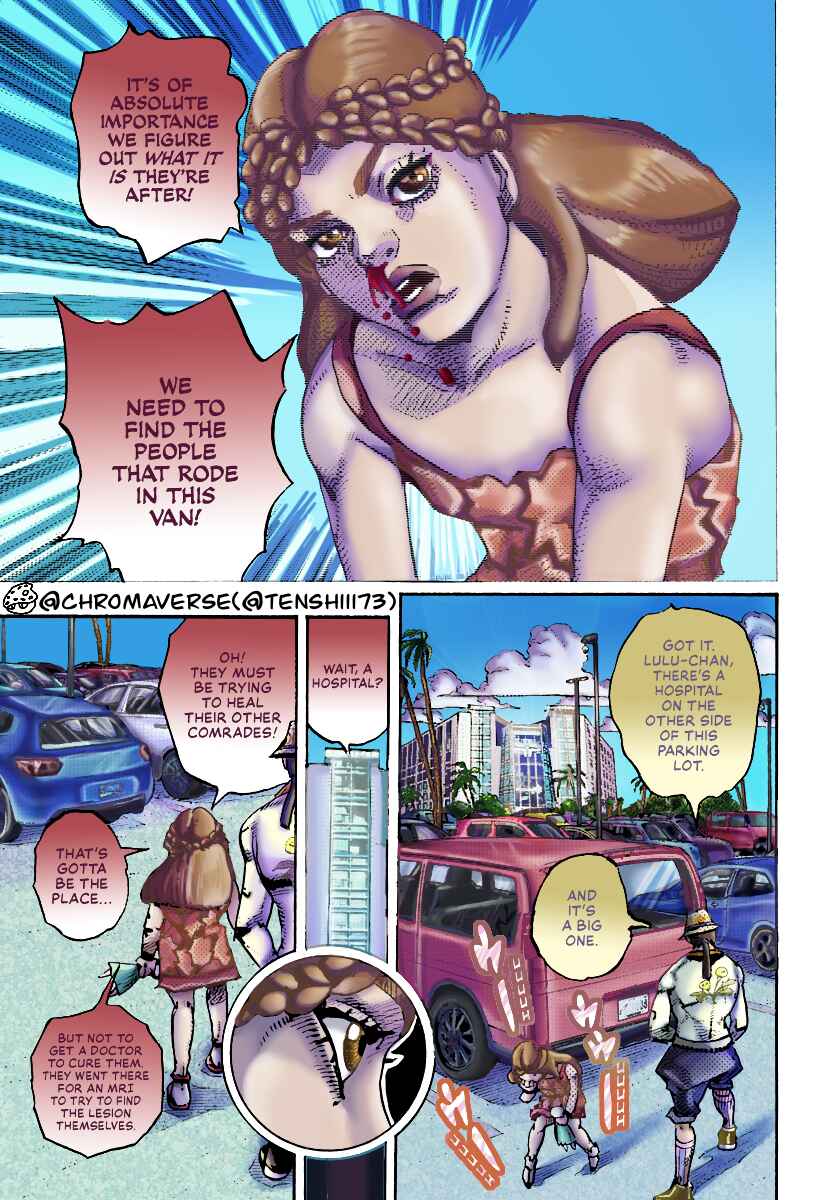 Page 23 Chapter 17 JoJos Bizarre Adventure Part 9 - The JOJOLands (Fan-Colored)