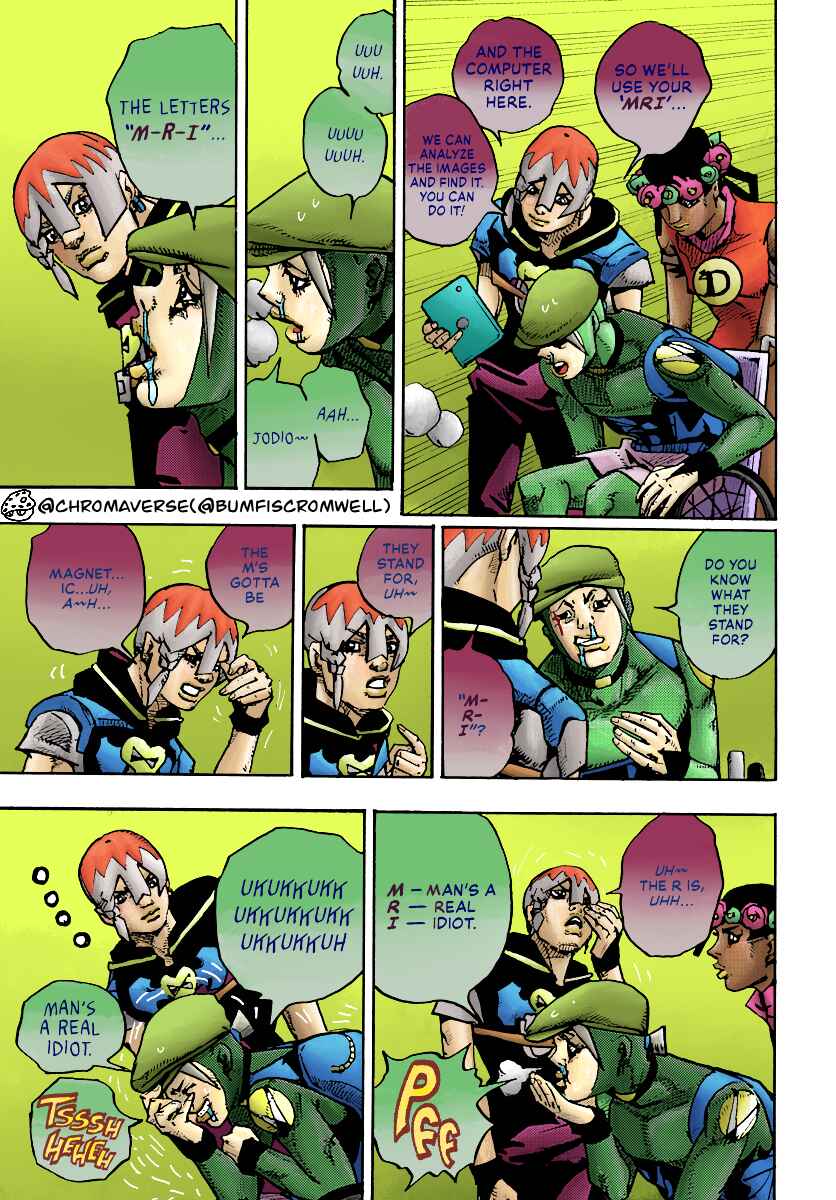 Page 27 Chapter 17 JoJos Bizarre Adventure Part 9 - The JOJOLands (Fan-Colored)