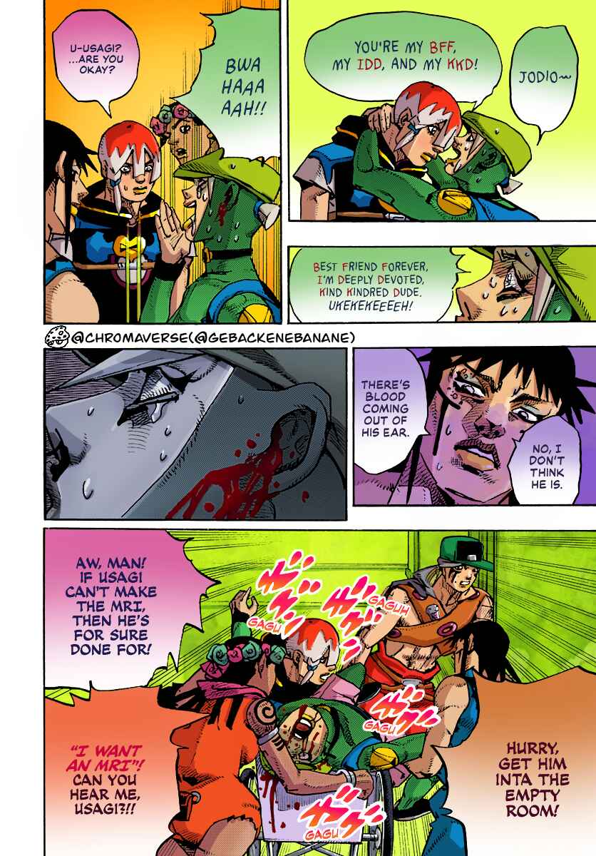 Page 28 Chapter 17 JoJos Bizarre Adventure Part 9 - The JOJOLands (Fan-Colored)