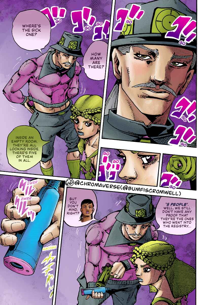 Page 37 Chapter 17 JoJos Bizarre Adventure Part 9 - The JOJOLands (Fan-Colored)