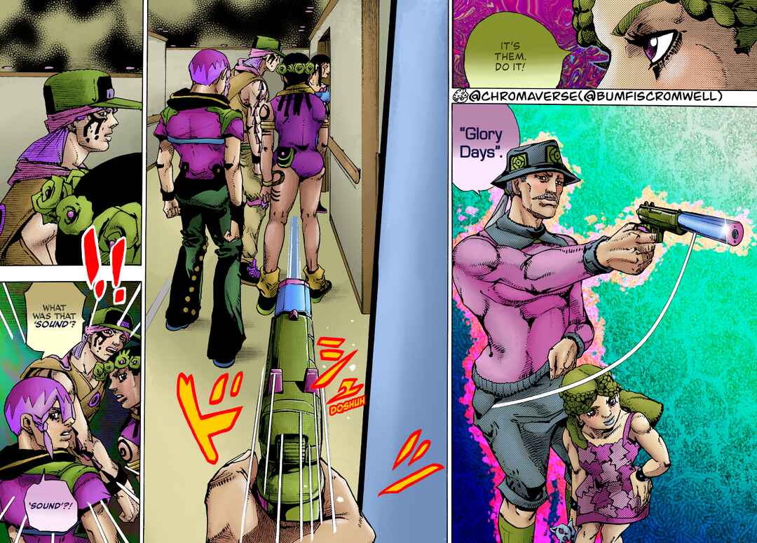 Page 38 Chapter 17 JoJos Bizarre Adventure Part 9 - The JOJOLands (Fan-Colored)