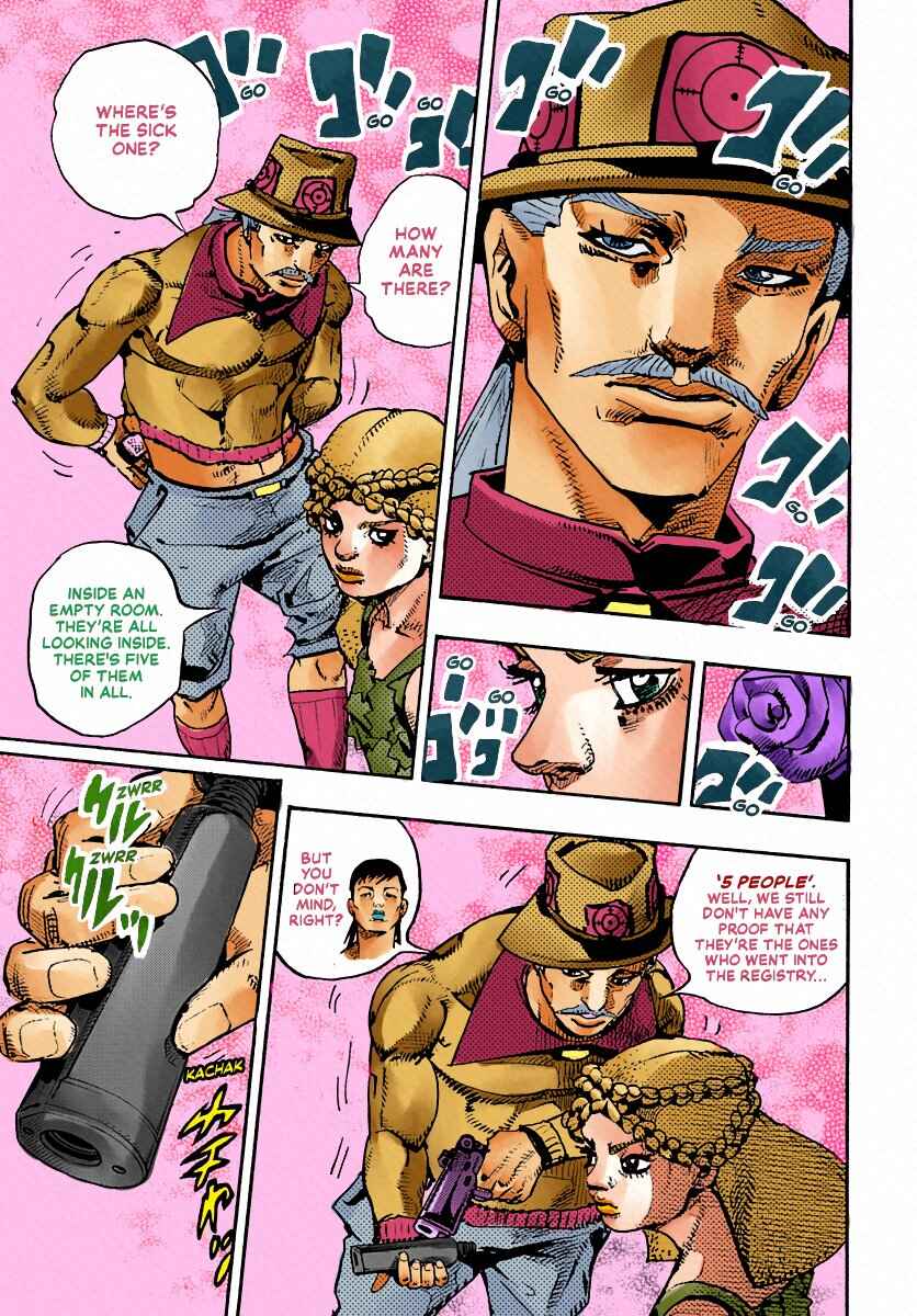 Page 56 Chapter 17 JoJos Bizarre Adventure Part 9 - The JOJOLands (Fan-Colored)