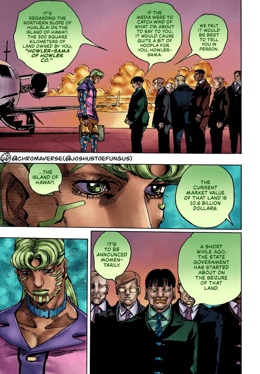Page 9 Chapter 17 JoJos Bizarre Adventure Part 9 - The JOJOLands (Fan-Colored)