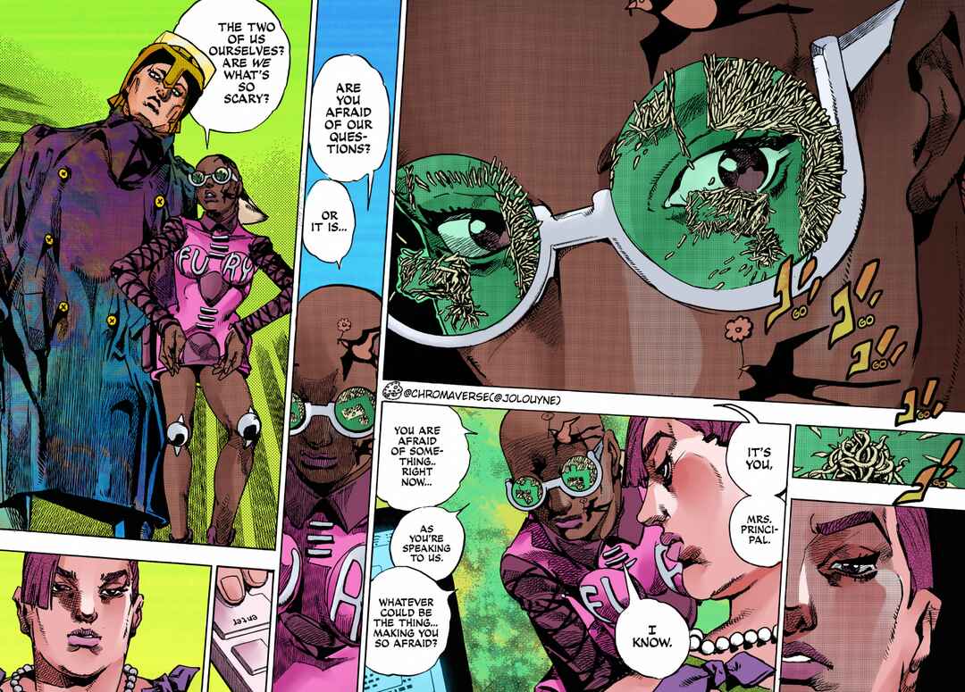 Page 27 Chapter 22 JoJos Bizarre Adventure Part 9 - The JOJOLands (Fan-Colored)