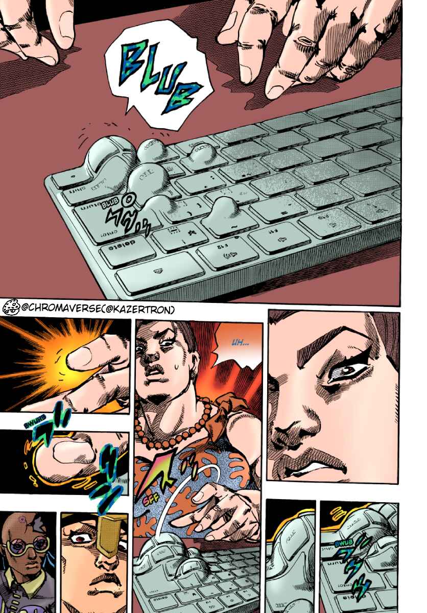 Page 33 Chapter 22 JoJos Bizarre Adventure Part 9 - The JOJOLands (Fan-Colored)