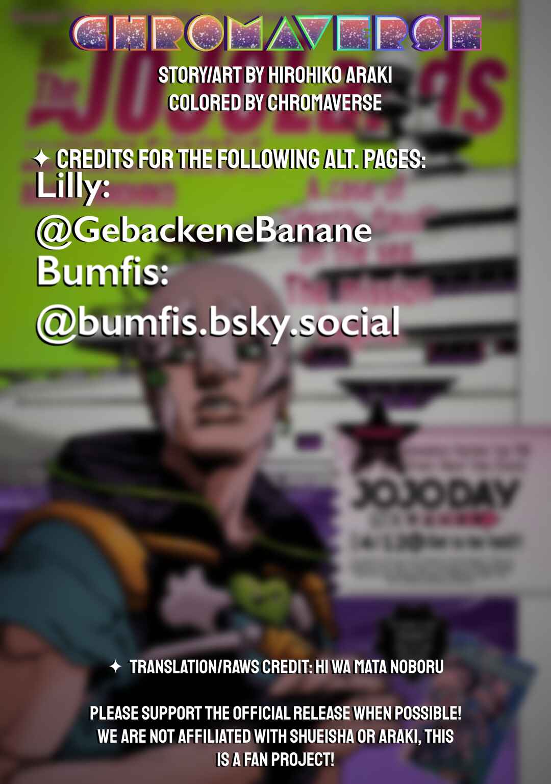 Page 40 Chapter 22 JoJos Bizarre Adventure Part 9 - The JOJOLands (Fan-Colored)