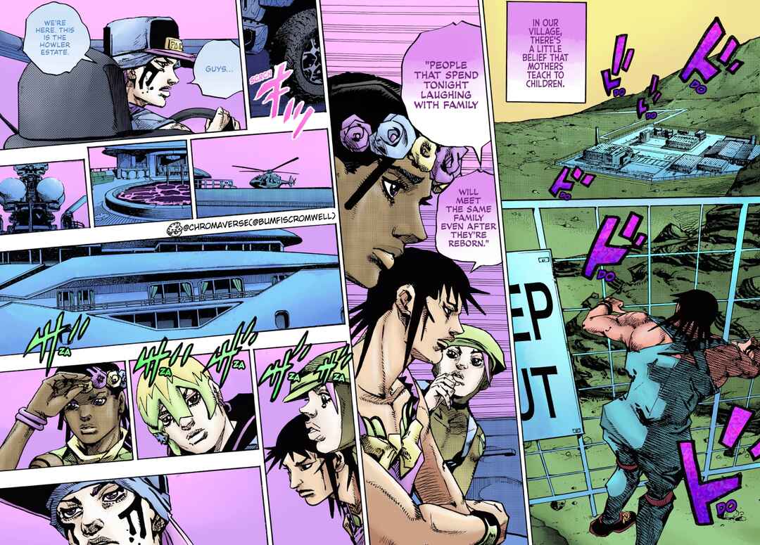 Page 8 Chapter 22 JoJos Bizarre Adventure Part 9 - The JOJOLands (Fan-Colored)