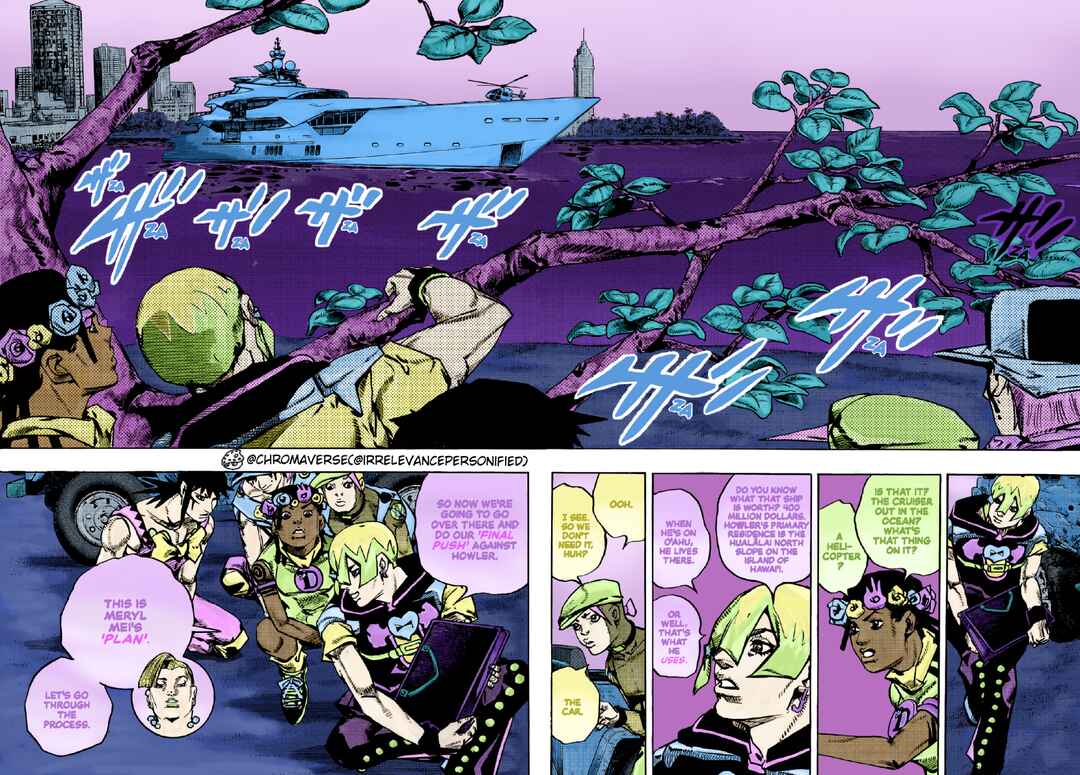 Page 9 Chapter 22 JoJos Bizarre Adventure Part 9 - The JOJOLands (Fan-Colored)