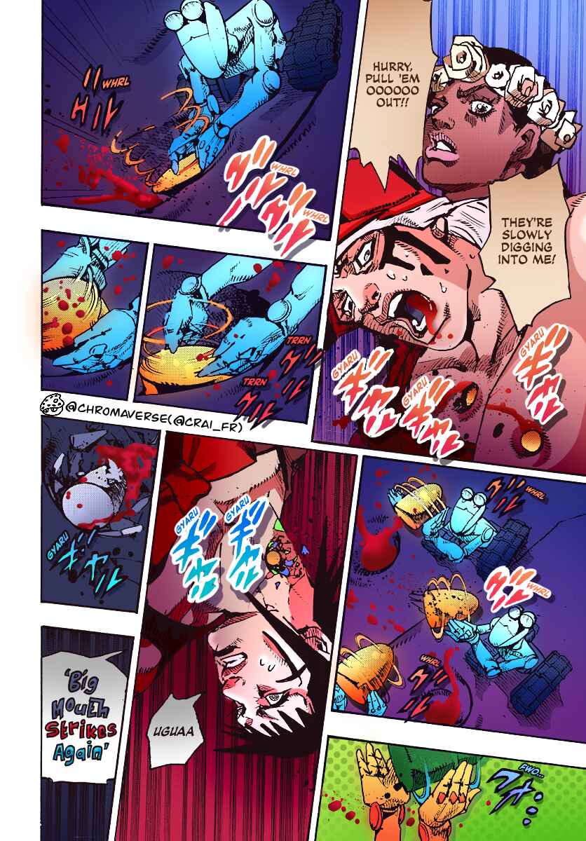 Page 10 Chapter 18 JoJos Bizarre Adventure Part 9 - The JOJOLands (Fan-Colored)
