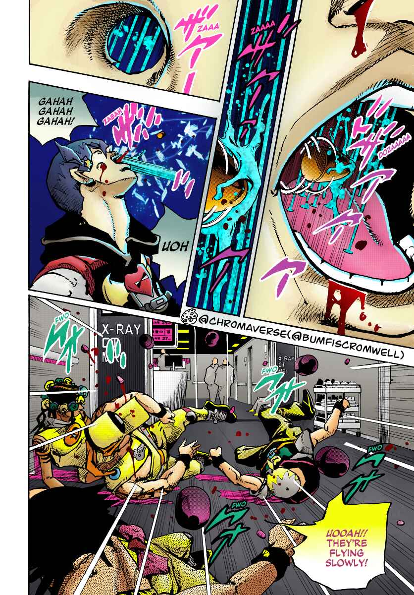 Page 12 Chapter 18 JoJos Bizarre Adventure Part 9 - The JOJOLands (Fan-Colored)