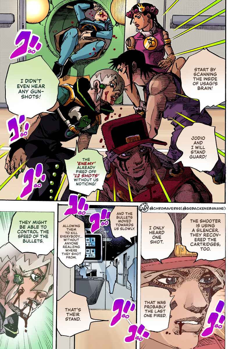 Page 17 Chapter 18 JoJos Bizarre Adventure Part 9 - The JOJOLands (Fan-Colored)