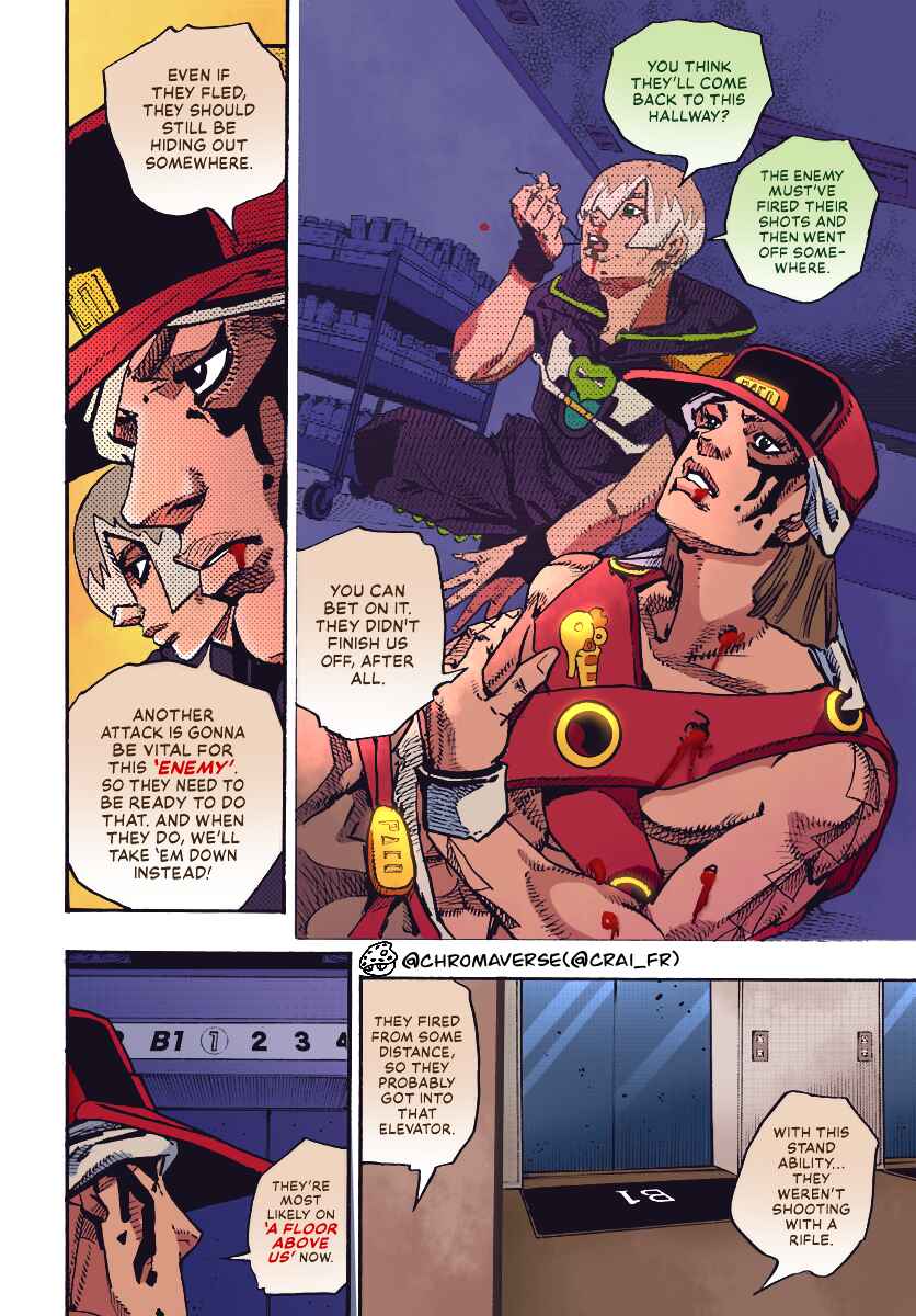 Page 18 Chapter 18 JoJos Bizarre Adventure Part 9 - The JOJOLands (Fan-Colored)