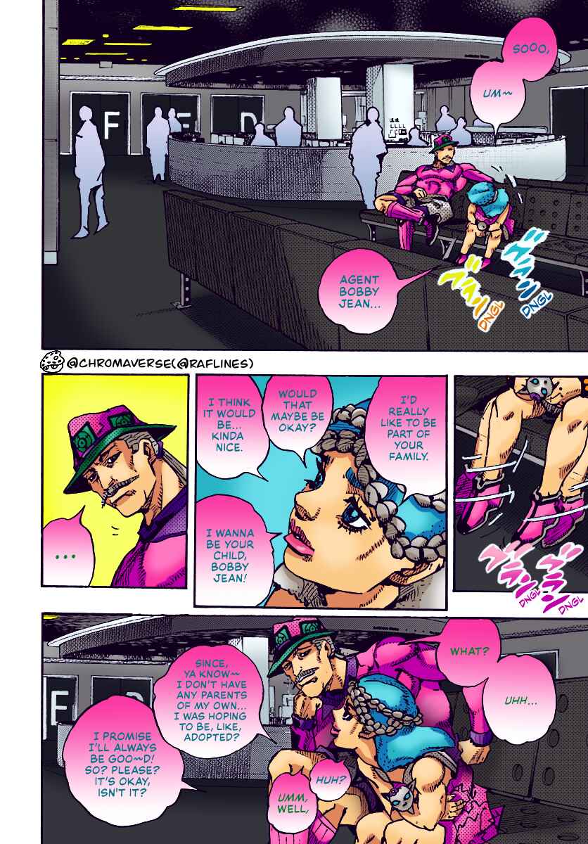 Page 4 Chapter 18 JoJos Bizarre Adventure Part 9 - The JOJOLands (Fan-Colored)