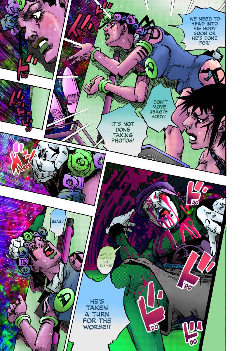 Page 40 Chapter 18 JoJos Bizarre Adventure Part 9 - The JOJOLands (Fan-Colored)