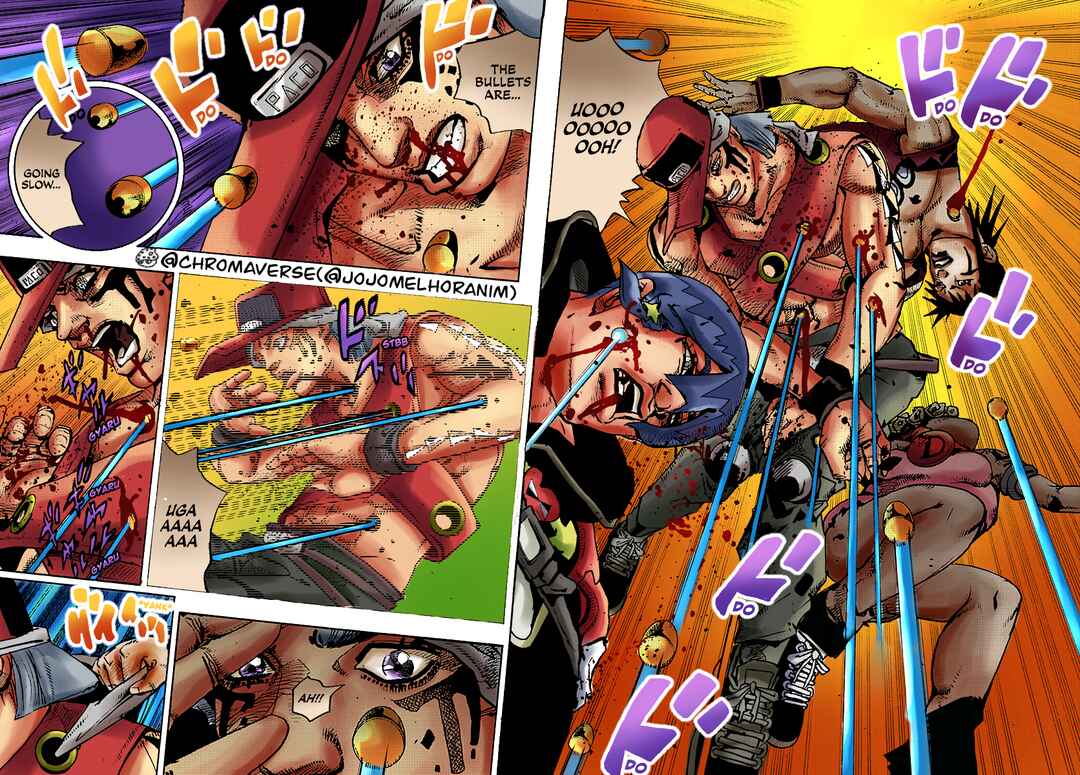 Page 8 Chapter 18 JoJos Bizarre Adventure Part 9 - The JOJOLands (Fan-Colored)