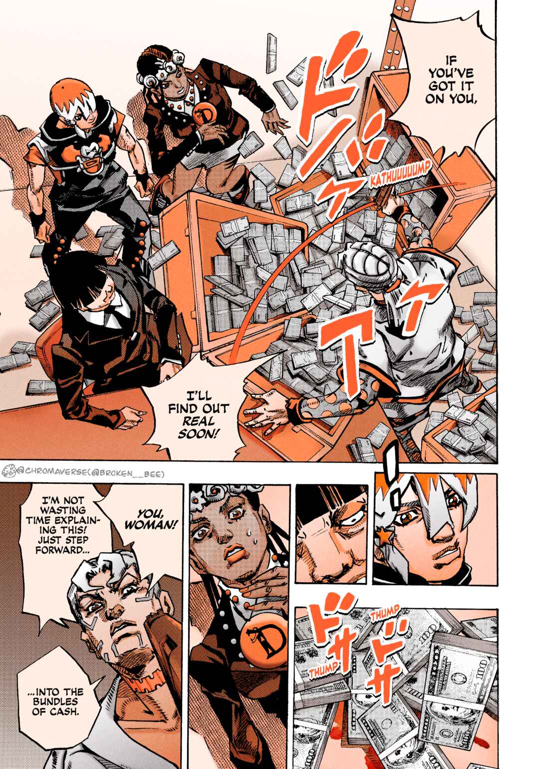 Page 10 Chapter 24 JoJos Bizarre Adventure Part 9 - The JOJOLands (Fan-Colored)