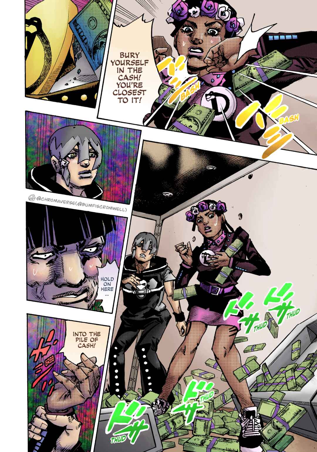 Page 11 Chapter 24 JoJos Bizarre Adventure Part 9 - The JOJOLands (Fan-Colored)