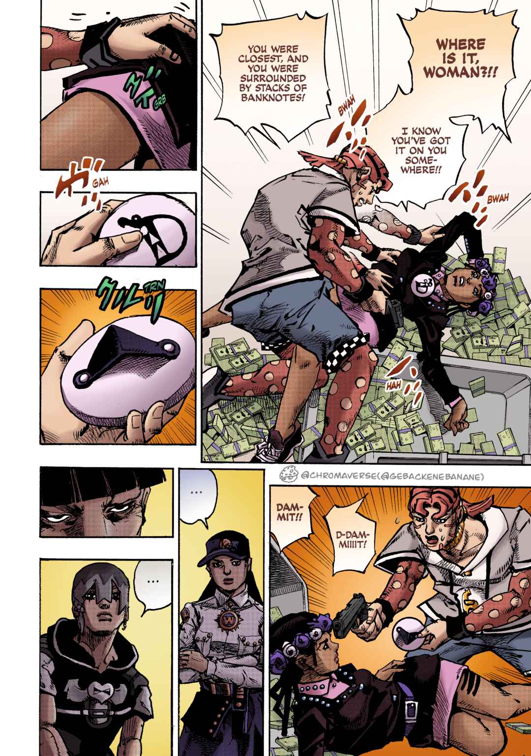 Page 17 Chapter 24 JoJos Bizarre Adventure Part 9 - The JOJOLands (Fan-Colored)