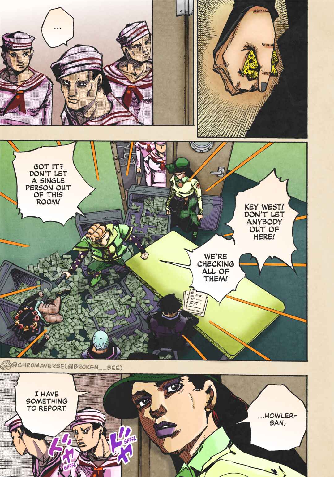 Page 18 Chapter 24 JoJos Bizarre Adventure Part 9 - The JOJOLands (Fan-Colored)