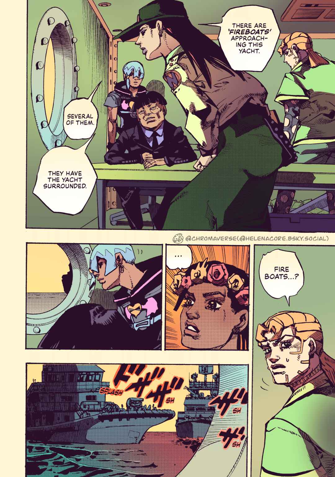 Page 19 Chapter 24 JoJos Bizarre Adventure Part 9 - The JOJOLands (Fan-Colored)