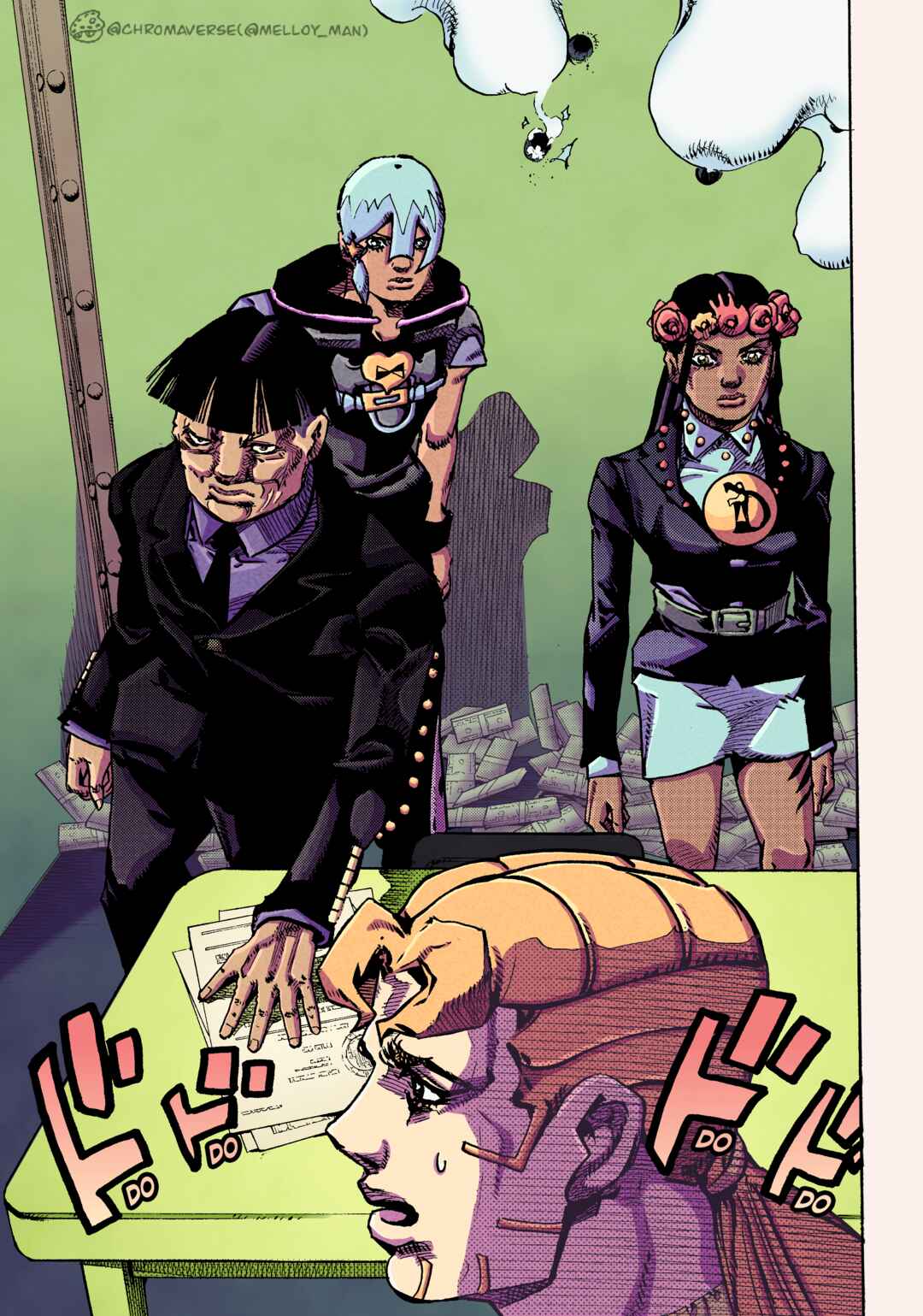 Page 22 Chapter 24 JoJos Bizarre Adventure Part 9 - The JOJOLands (Fan-Colored)