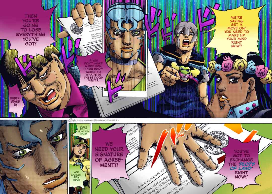 Page 26 Chapter 24 JoJos Bizarre Adventure Part 9 - The JOJOLands (Fan-Colored)
