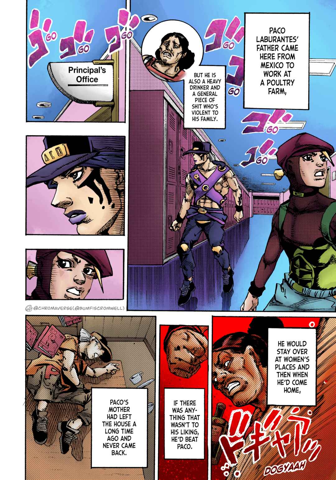 Page 27 Chapter 24 JoJos Bizarre Adventure Part 9 - The JOJOLands (Fan-Colored)