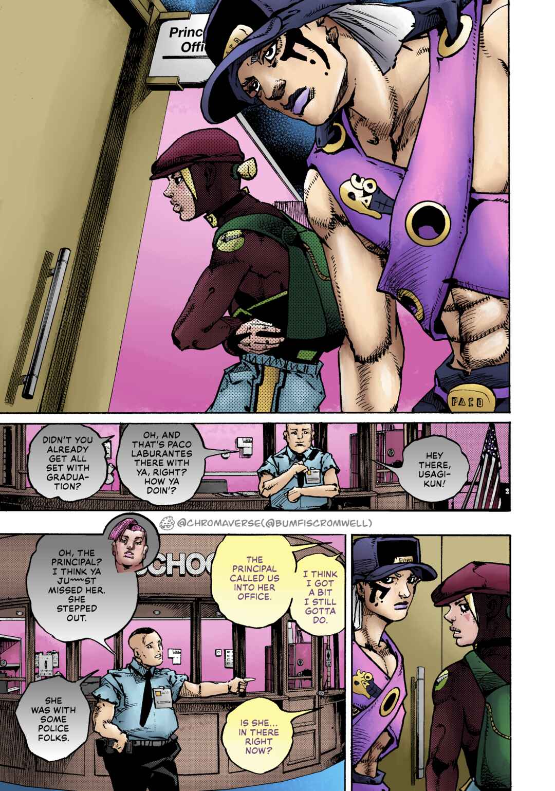 Page 36 Chapter 24 JoJos Bizarre Adventure Part 9 - The JOJOLands (Fan-Colored)