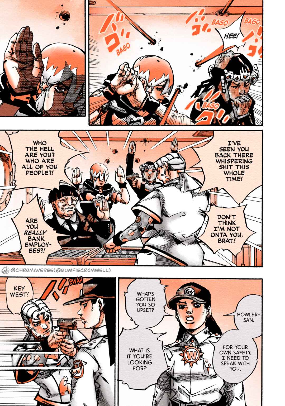 Page 6 Chapter 24 JoJos Bizarre Adventure Part 9 - The JOJOLands (Fan-Colored)
