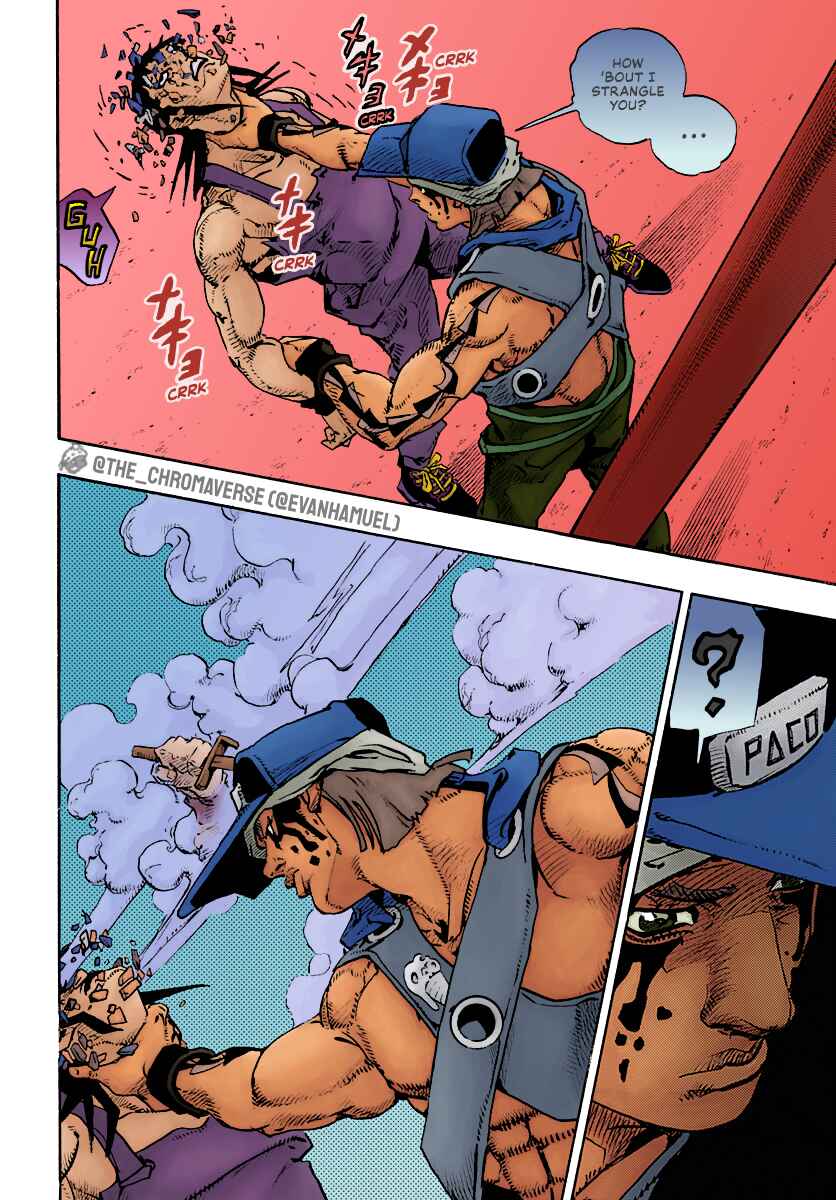 Page 14 Chapter 10 JoJos Bizarre Adventure Part 9 - The JOJOLands (Fan-Colored)