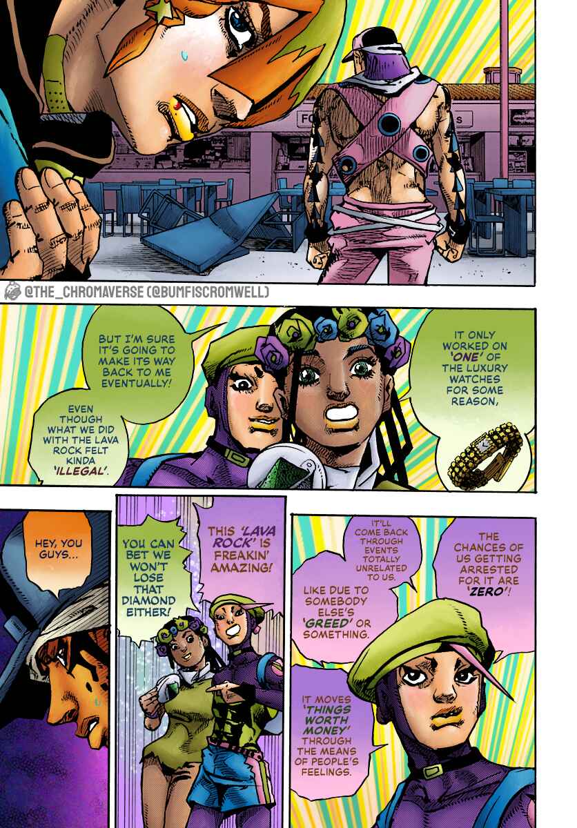 Page 20 Chapter 10 JoJos Bizarre Adventure Part 9 - The JOJOLands (Fan-Colored)