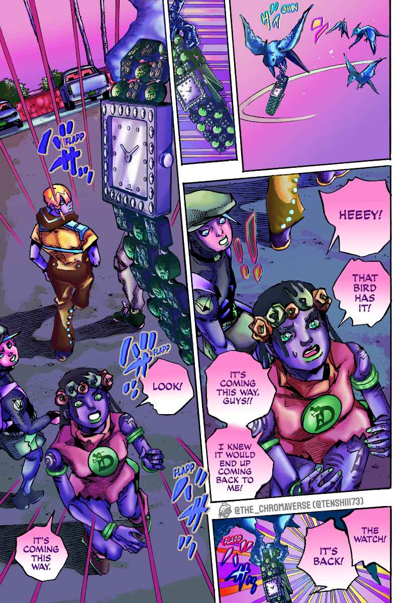 Page 30 Chapter 10 JoJos Bizarre Adventure Part 9 - The JOJOLands (Fan-Colored)