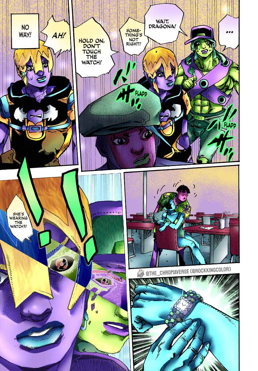 Page 32 Chapter 10 JoJos Bizarre Adventure Part 9 - The JOJOLands (Fan-Colored)