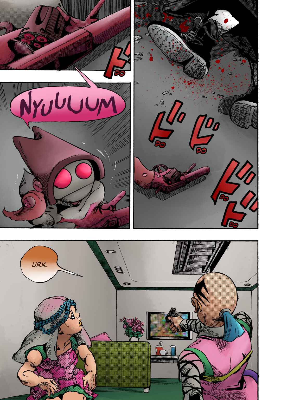 Page 14 Chapter 27 JoJos Bizarre Adventure Part 9 - The JOJOLands (Fan-Colored)