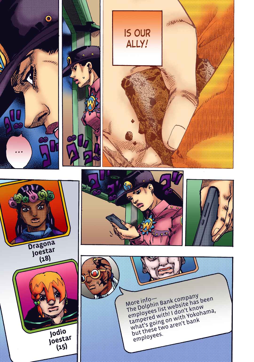 Page 19 Chapter 27 JoJos Bizarre Adventure Part 9 - The JOJOLands (Fan-Colored)