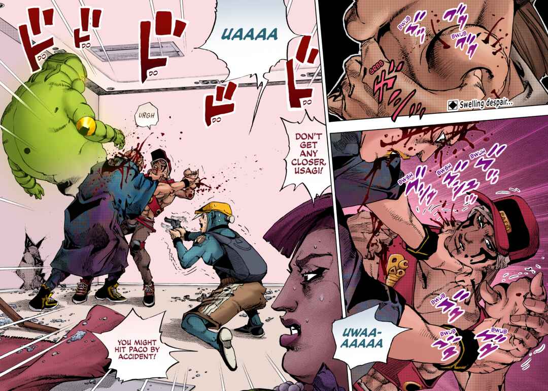 Page 3 Chapter 27 JoJos Bizarre Adventure Part 9 - The JOJOLands (Fan-Colored)
