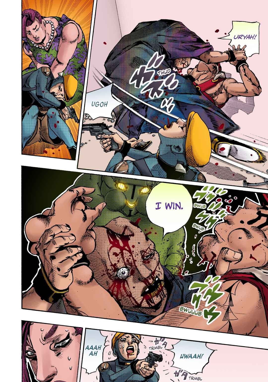 Page 4 Chapter 27 JoJos Bizarre Adventure Part 9 - The JOJOLands (Fan-Colored)