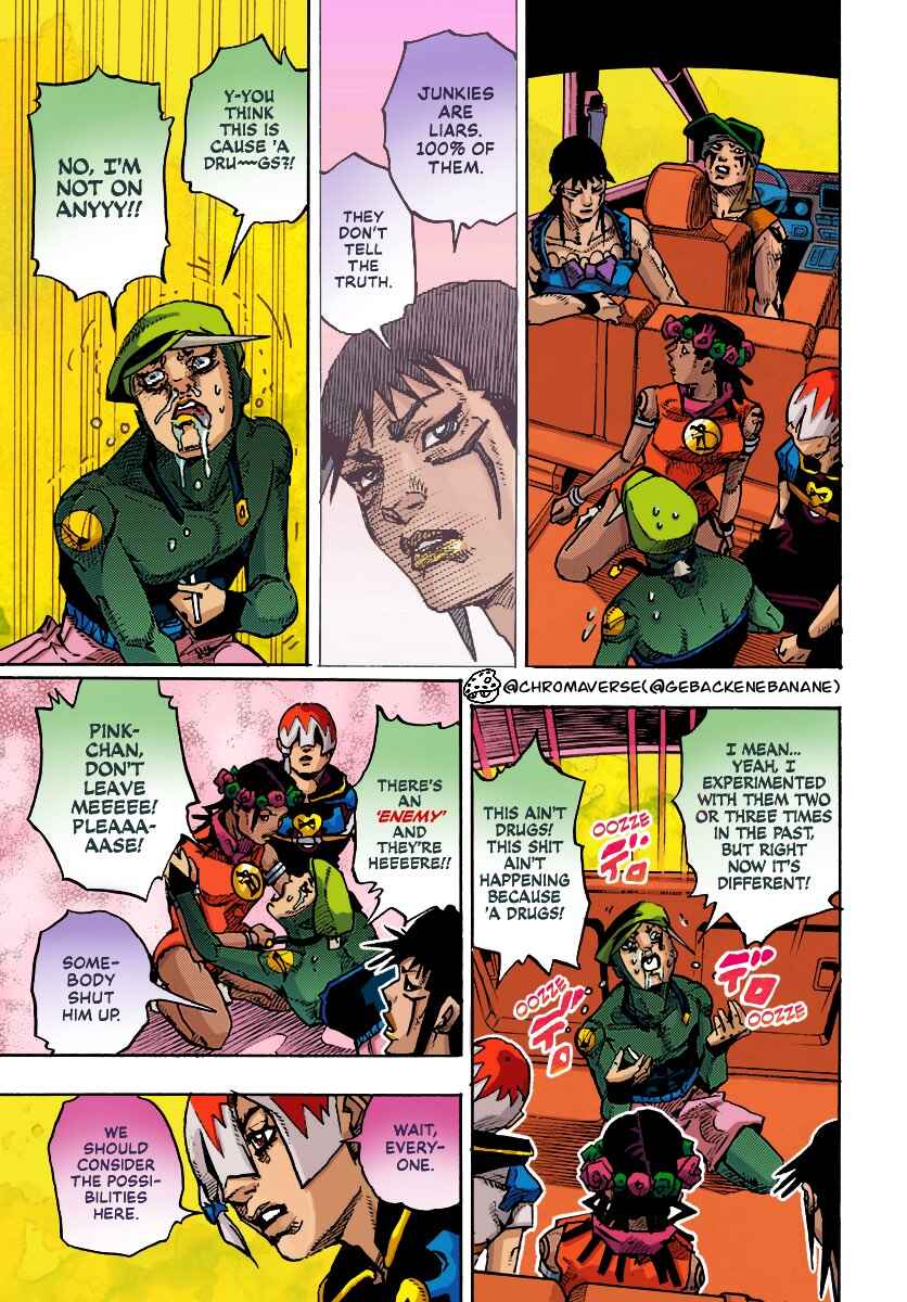 Page 14 Chapter 15 JoJos Bizarre Adventure Part 9 - The JOJOLands (Fan-Colored)