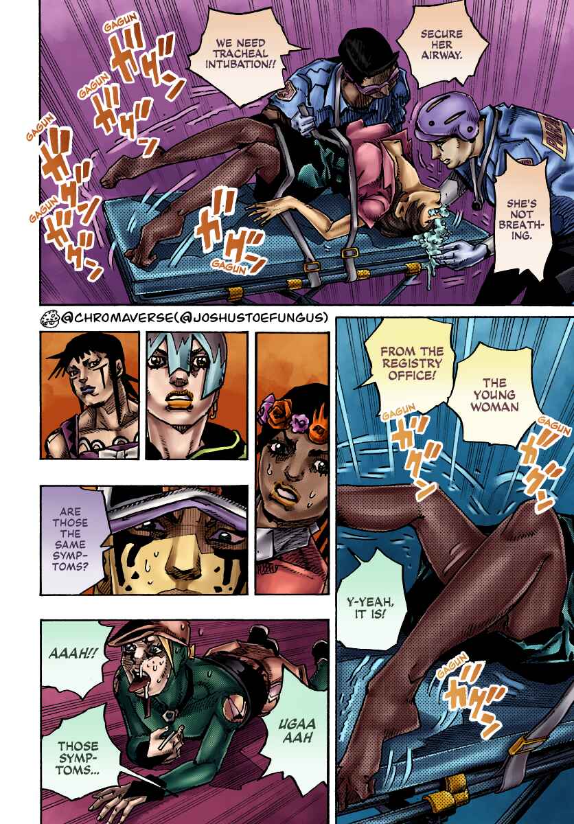Page 19 Chapter 15 JoJos Bizarre Adventure Part 9 - The JOJOLands (Fan-Colored)