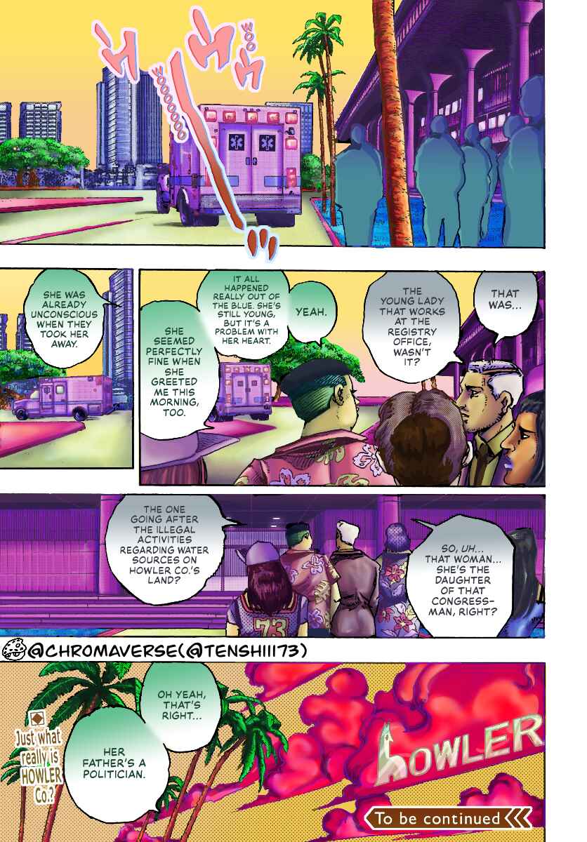 Page 35 Chapter 15 JoJos Bizarre Adventure Part 9 - The JOJOLands (Fan-Colored)