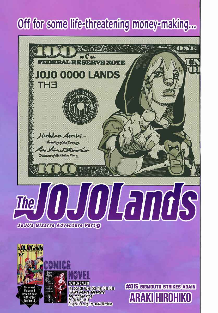 Page 40 Chapter 15 JoJos Bizarre Adventure Part 9 - The JOJOLands (Fan-Colored)