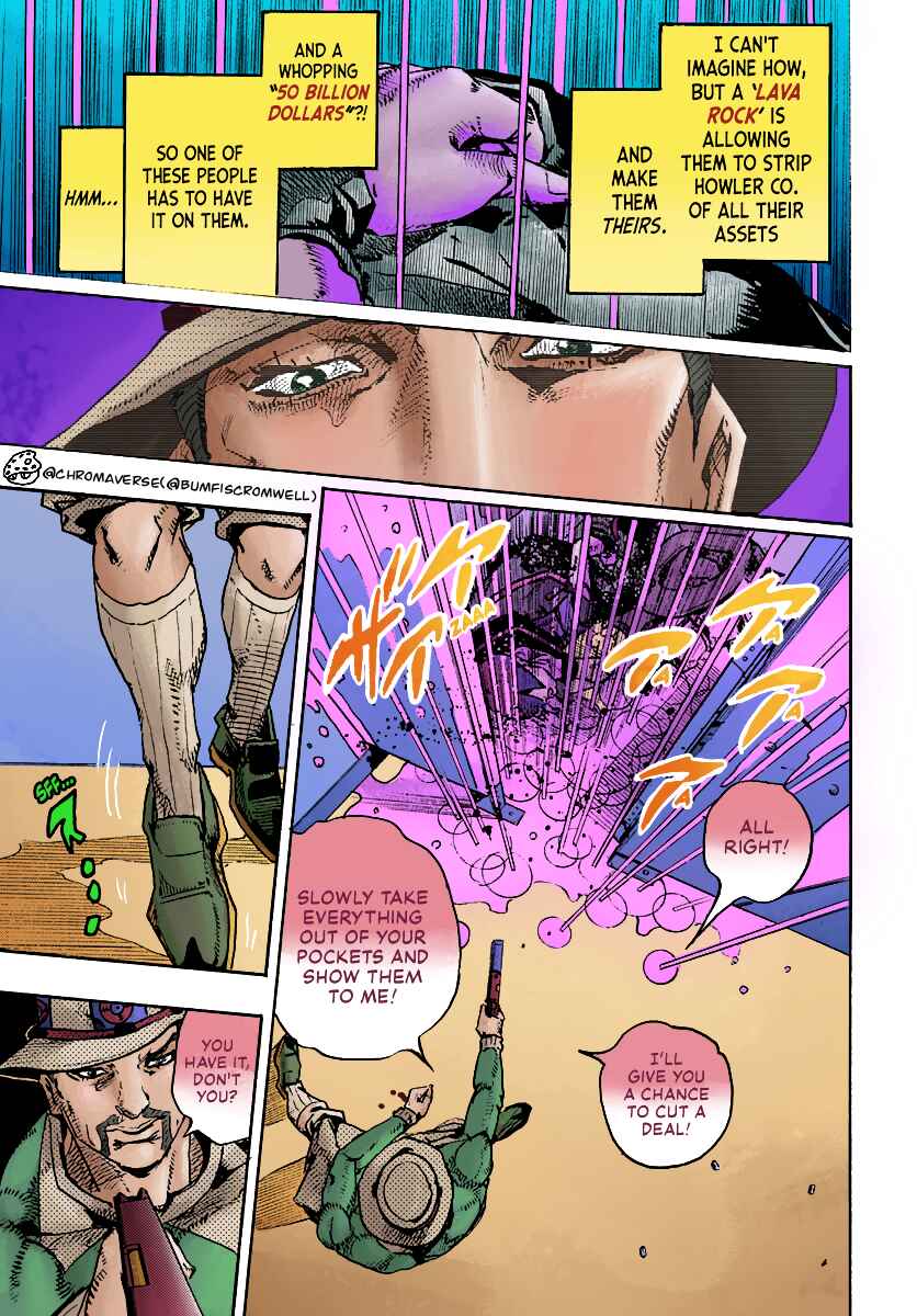 Page 16 Chapter 20 JoJos Bizarre Adventure Part 9 - The JOJOLands (Fan-Colored)