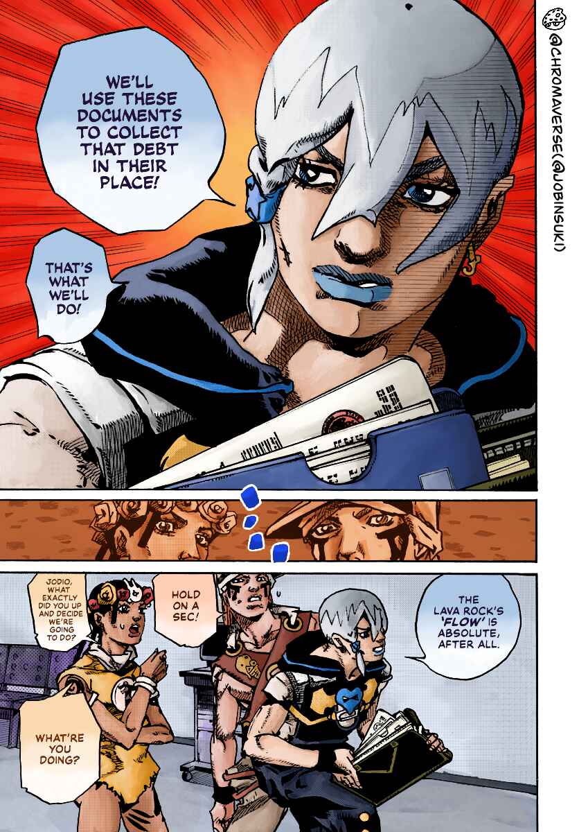 Page 37 Chapter 20 JoJos Bizarre Adventure Part 9 - The JOJOLands (Fan-Colored)