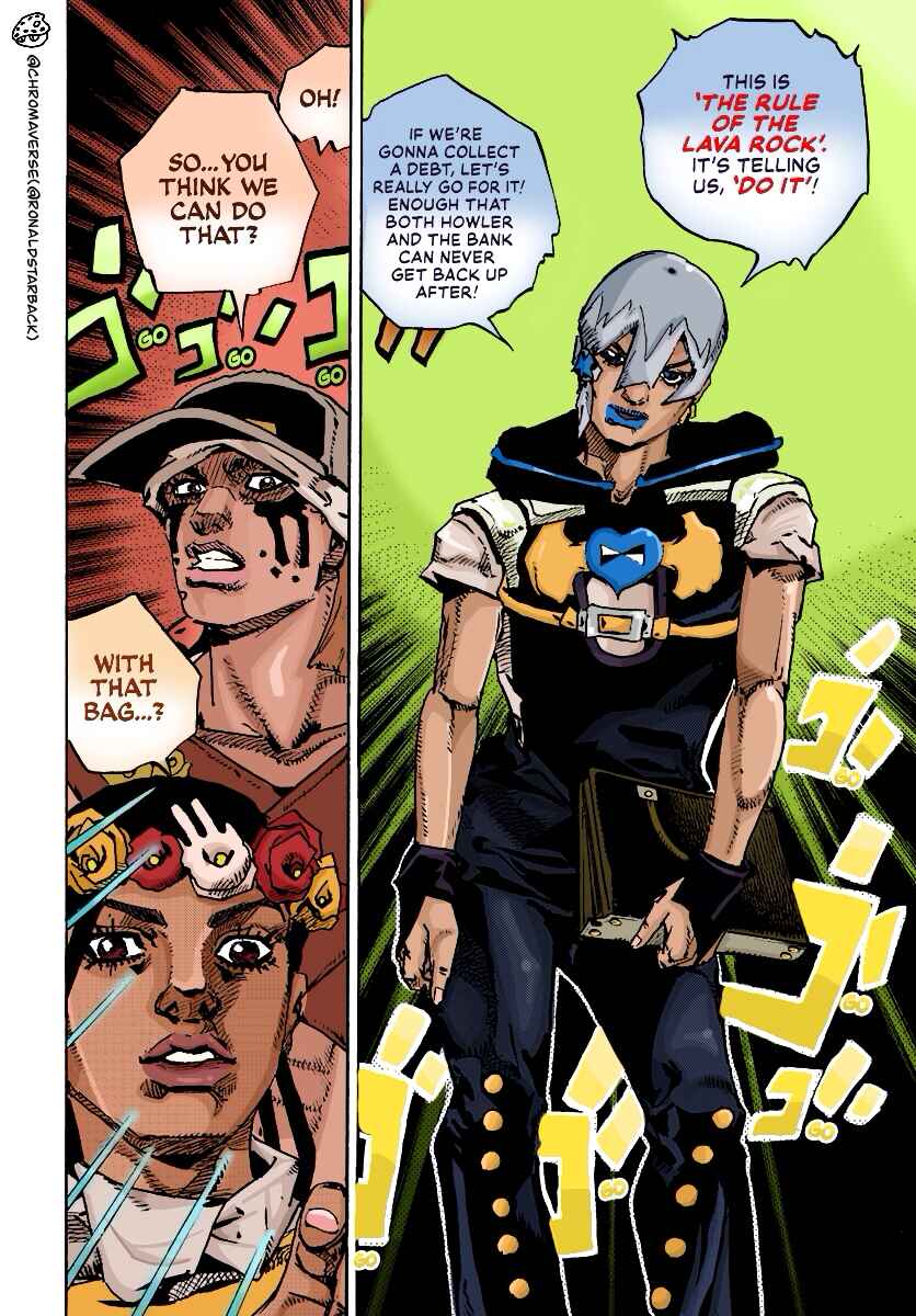Page 38 Chapter 20 JoJos Bizarre Adventure Part 9 - The JOJOLands (Fan-Colored)